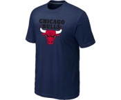 NBA Chicago Bulls Big & Tall Primary Logo D.Blue T-Shirt