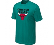 NBA Chicago Bulls Big & Tall Primary Logo Green T-Shirt