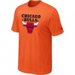 NBA Chicago Bulls Big & Tall Primary Logo Orange T-Shirt