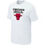 NBA Chicago Bulls Big & Tall Primary Logo white T-Shirt