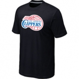 NBA Los Angeles Clippers Big & Tall Primary Logo Black T-Shirt