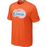 NBA Los Angeles Clippers Big & Tall Primary Logo Orange T-Shirt