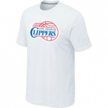 NBA Los Angeles Clippers Big & Tall Primary Logo White T-Shirt