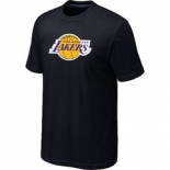 NBA Los Angeles Lakers Big & Tall Primary Logo Black T-Shirt