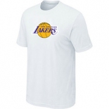 NBA Los Angeles Lakers Big & Tall Primary Logo White T-Shirt