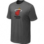 NBA Miami Heat Big & Tall Primary Logo D.Grey T-Shirt