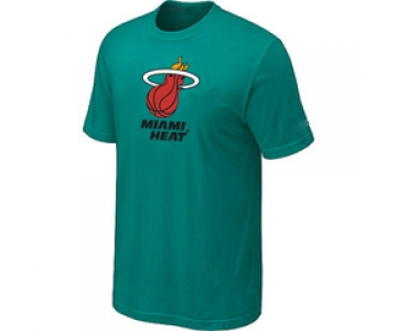 NBA Miami Heat Big & Tall Primary Logo Green T-Shirt