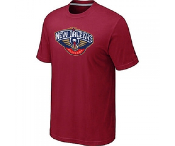 NBA New Orleans Pelicans Big & Tall Primary Logo Red T-Shirt