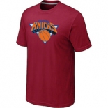 NBA New York Knicks Big & Tall Primary Logo Red T-Shirt