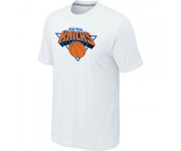 NBA New York Knicks Big & Tall Primary Logo White T-Shirt