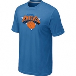 NBA New York Knicks Big & Tall Primary Logo light Blue T-Shirt