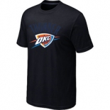 NBA Oklahoma City Thunder Big & Tall Primary Logo Black T-Shirt