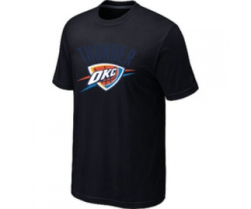 NBA Oklahoma City Thunder Big & Tall Primary Logo Black T-Shirt