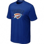 NBA Oklahoma City Thunder Big & Tall Primary Logo Blue T-Shirt