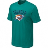 NBA Oklahoma City Thunder Big & Tall Primary Logo Green T-Shirt