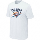 NBA Oklahoma City Thunder Big & Tall Primary Logo white T-Shirt