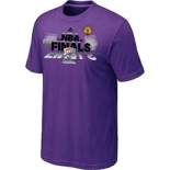 NBA Oklahoma City Thunder adidas 2012 Western Conference Champions T-Shirt Purple