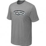 NBA San Antonio Spurs Big & Tall Primary Logo L.Grey T-Shirt