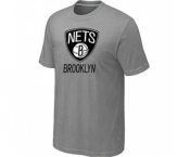 NBA cord net logo T-shirt L.Grey