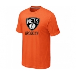 NBA cord net logo T-shirt Orange