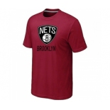 NBA cord net logo T-shirt Red