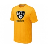 NBA cord net logo T-shirt Yellow