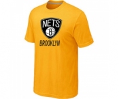 NBA cord net logo T-shirt Yellow