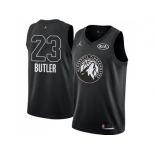 Men Nike Minnesota Timberwolves #23 Jimmy Butler Black NBA Jordan Swingman 2018 All-Star Game Jersey