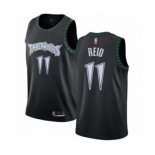 Men's Minnesota Timberwolves #11 Naz Reid Authentic Black Hardwood Classics Jersey