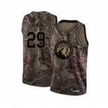 Men's Minnesota Timberwolves #29 Jake Layman Swingman Camo Realtree Collection Basketball Jersey