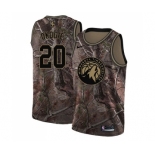 Men's Nike Minnesota Timberwolves #20 Josh Okogie Swingman Camo Realtree Collection NBA Jersey