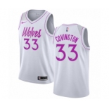 Men's Nike Minnesota Timberwolves #33 Robert Covington White Swingman Jersey - Earned Edition