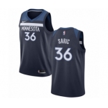 Men's Nike Minnesota Timberwolves #36 Dario Saric Swingman Navy Blue NBA Jersey - Icon Edition