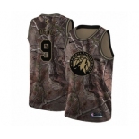 Men's Nike Minnesota Timberwolves #9 Luol Deng Swingman Camo Realtree Collection NBA Jersey