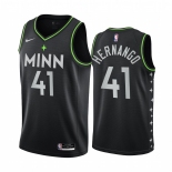 Nike Timberwolves #41 Juancho Hernangomez Black NBA Swingman 2020-21 City Edition Jersey