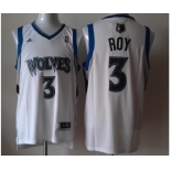 nba minnesota timberwolves #3 roy white[revolution 30 swingman]