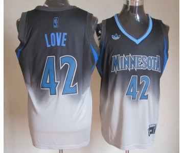 nba minnesota timberwolves #42 love black-grey[limited]