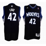 nba minnesota timberwolves #42 love black[2011 swingman revolution 30]