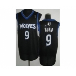 nba minnesota timberwolves #9 rubio black[revolution 30]