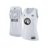 Women Nike Minnesota Timberwolves #23 Jimmy Butler White NBA Jordan Swingman 2018 All-Star Game Jersey