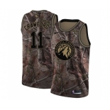 Youth Nike Minnesota Timberwolves #11 Jamal Crawford Swingman Camo Realtree Collection NBA Jersey