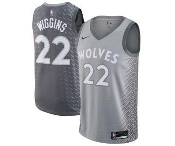 Youth Nike Minnesota Timberwolves #22 Andrew Wiggins Swingman Gray NBA Jersey - City Edition