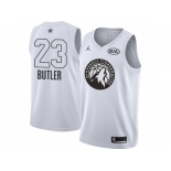 Youth Nike Minnesota Timberwolves #23 Jimmy Butler White NBA Jordan Swingman 2018 All-Star Game Jersey