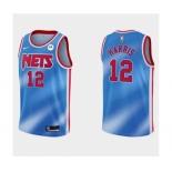 Men's Brooklyn Nets #12 Joe Harris Blue Stitched Basketball Jersey