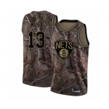 Men's Brooklyn Nets #13 Dzanan Musa Swingman Camo Realtree Collection Basketball Jersey