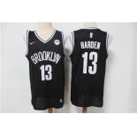 Men's Brooklyn Nets #13 Harden  Swingman Black Basketball Jersey 2021 New