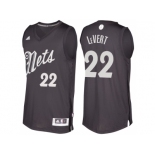 Men's Brooklyn Nets #22 Caris LeVert Black 2016 Christmas Day NBA Swingman Jersey