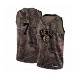 Men's Brooklyn Nets #7 Kevin Durant Swingman Camo Realtree Collection Basketball Jersey