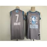 Men's Jordan Brooklyn Nets #7 Kevin Durant Grey  2022 NBA All-Star Swingman Basketball Jersey