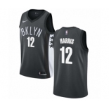 Men's Nike Brooklyn Nets #12 Joe Harris Authentic Gray NBA Jersey Statement Edition